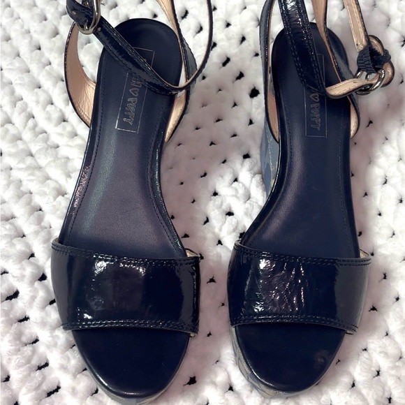 Coach Denim patchwork wedges - Picture 3 of 6